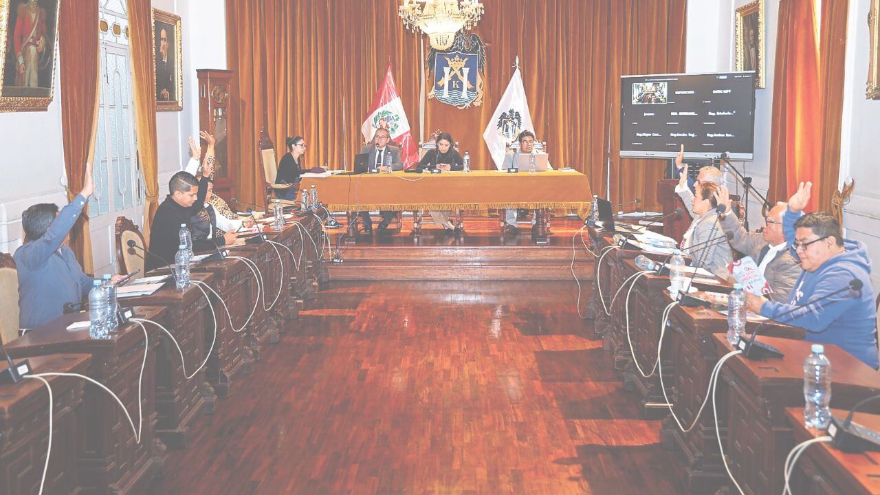 También pistas y veredas por mal estado.