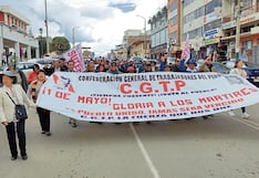 Junín recibe al nuevo presidente en medio de protestas por la Nueva Carretera Central