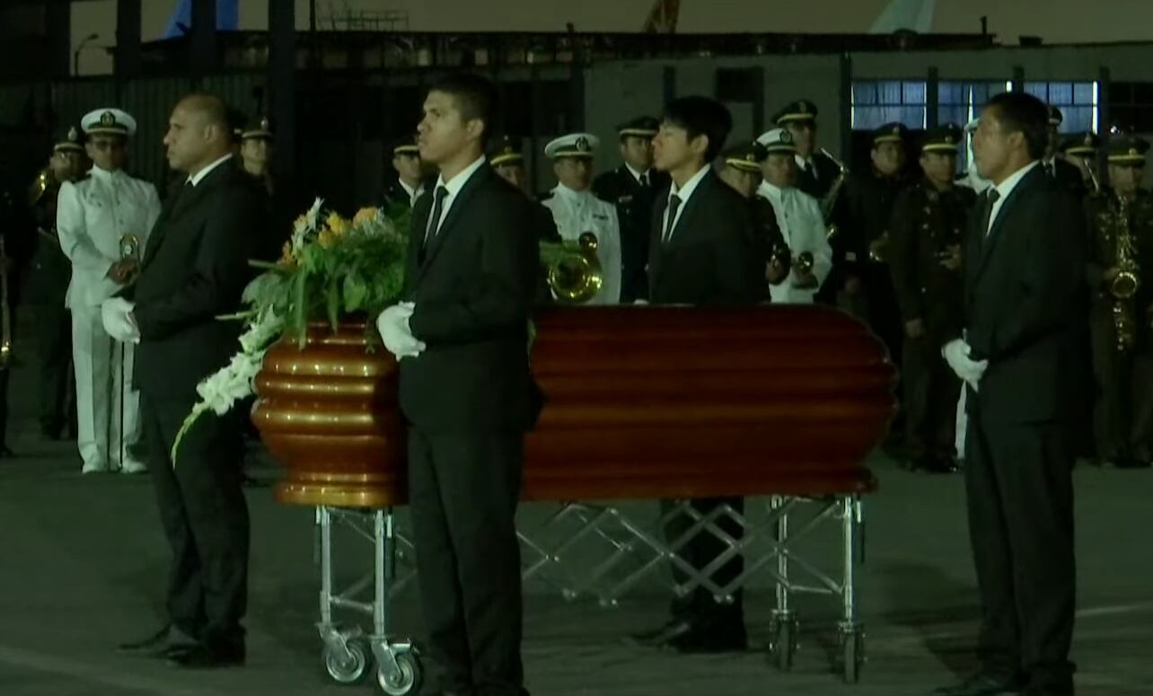 Restos de Hernando García Guerra llegaron a Lima desde Arequipa.