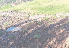 Alertan nuevo deslizamiento en la sierra de La Libertad