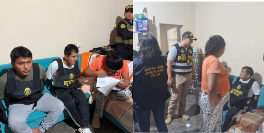 Sujetos fueron detenidos por delitos.