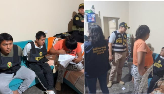 Sujetos fueron detenidos por delitos.