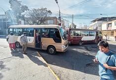 Transporte en Arequipa: SIT queda pendiente para siguiente gestión