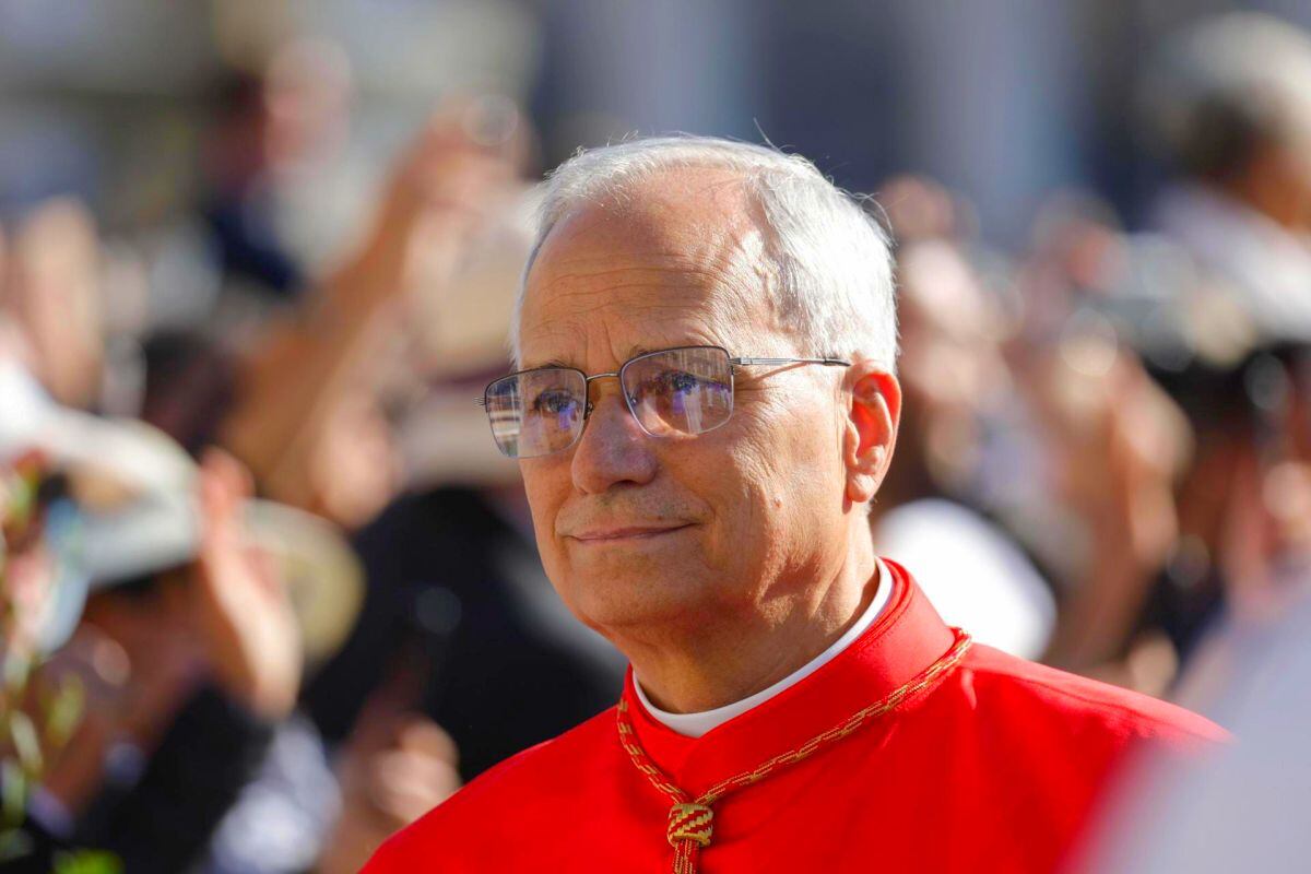 Vatican City (Vatican City State (Holy See)), 08/05/2025.- (FILE) - New cardinal Robert Francis Prevost during a consistory ceremony in Saint Peter's Square, Vatican City, 30 September 2023 (re-issued 08 May 2025). Cardinal Robert Prevost was elected Pope Leo XIV on 08 May 2025. (Papa, Cardenal) EFE/EPA/GIUSEPPE LAMI