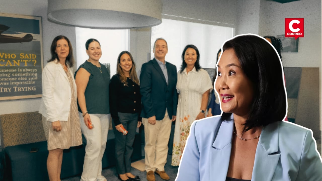 Keiko Fujimori culminó su etapa como docente en Florida para enfocarse en su nueva etapa política. Composición: Diario Correo.