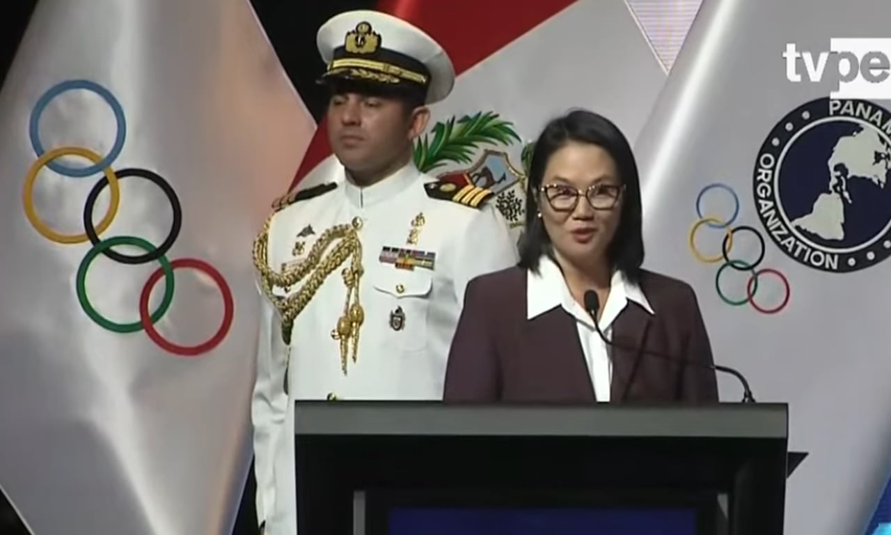 Presidenta Keiko Fujimori participó en ceremonia de apertura de la LXIV Asamblea General de Panam Sports.