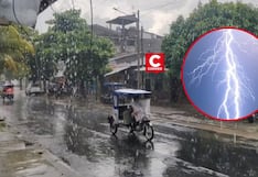 Senamhi emite alerta por precipitaciones intensas en la selva norte, centro y sur en los próximos días