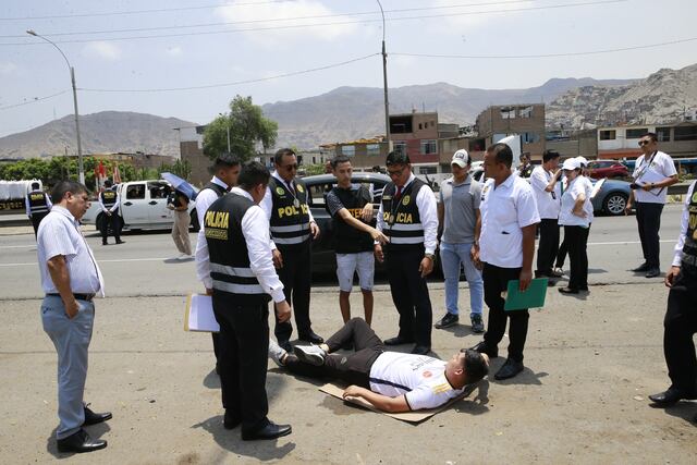 Reconstrucción del asesinato