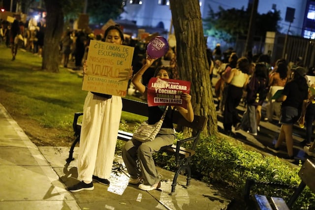 Marcha por el Día de la Mujer 2024.