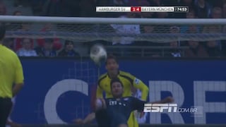 Golazo de chalaca que marcó Claudio Pizarro es recordado por la Bundesliga  