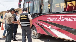 Hampones balean ómnibus de empresa Nueva Alternativa en Piura