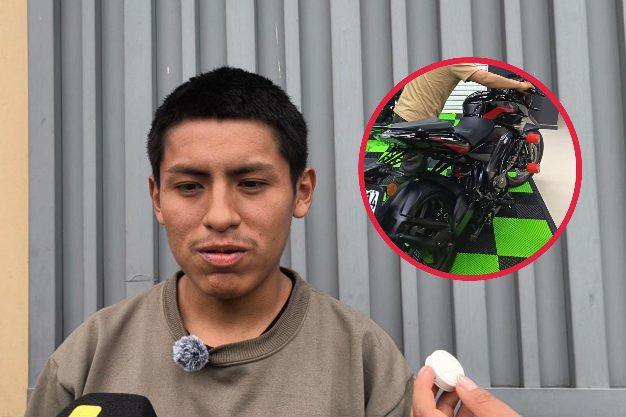 Huancayo: Le roban moto de S/13 mil y encima astutos extranjeros lo extorsionan