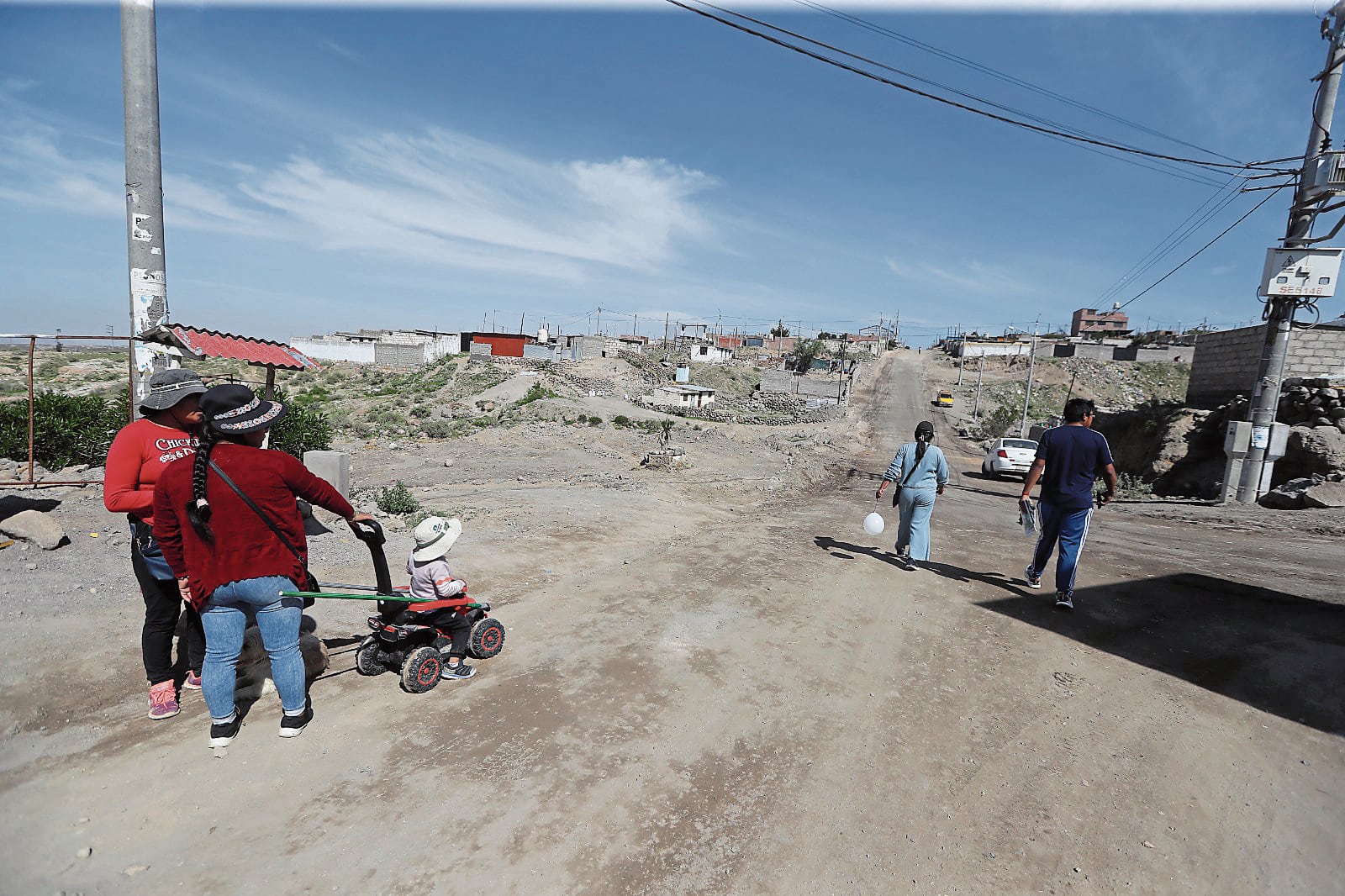 Asociación en José Abelardo Quiñones en Yura. Foto: GEC.