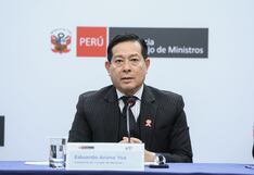 Eduardo Arana descarta cambios ministeriales en el corto plazo