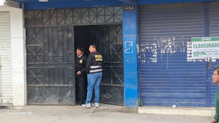Encuentran muerto a trabajador dentro de local clausurado en Huancayo