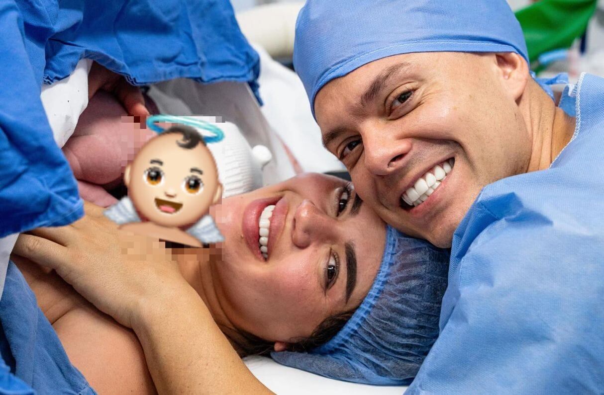 La pareja anunció el nacimiento de su primer hijo, Lucca Baladán Segura, con una emotiva fotografía exclusiva publicada por la revista People en Español. (Foto: Instagram)