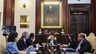 José Balcázar se reunió con titulares de JNE, ONPE y Reniec por las Elecciones 2026