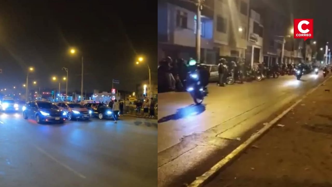 SMP: vecinos exigen mayor presencia policial por piques ilegales en la avenida Canta Callao. Composición: Diario Correo.