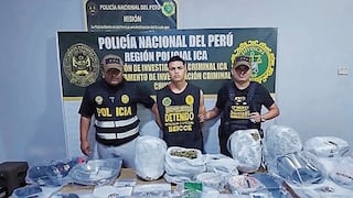 Chincha: cárcel contra extranjero que tenía 16 kilos de marihuana, arma, municiones y dinamita