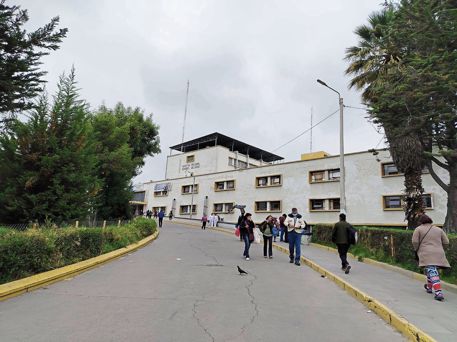 Pacientes del hospital Honorio Delgado Espinoza en Arequipa perjudicados por atención en el servicio de Urología. Foto: GEC.