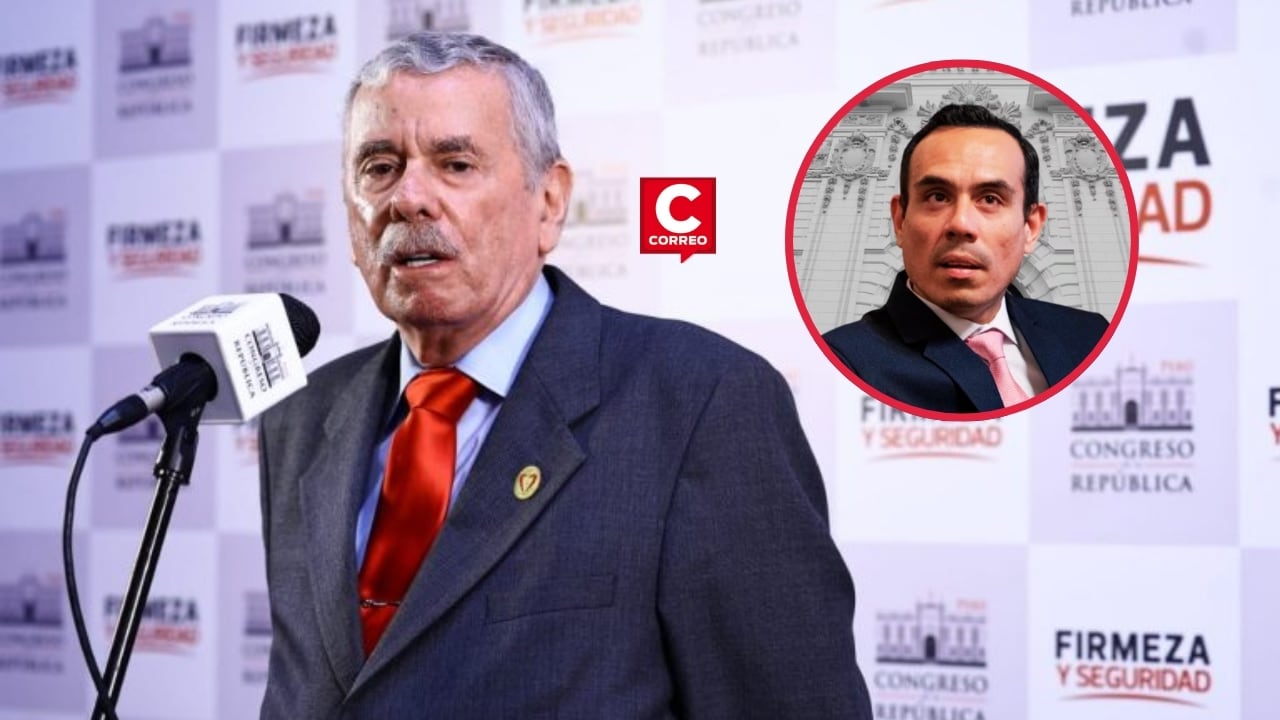 Rospigliosi pide no generar crisis política ante posible vacancia de Jerí: “No hay evidencia de delito”. Composición: Diario Correo.