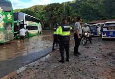 Lluvias vuelven a afectar el tránsito en la curva de Marankiari
