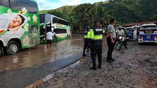 Lluvias vuelven a afectar el tránsito en la curva de Marankiari
