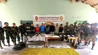 Desarticulan banda “Centurión” y detiene a 14 personas en operativo contra minería ilegal en Pataz