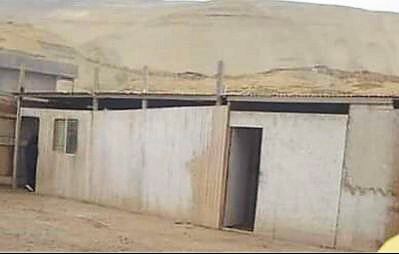 Estudian en aulas prefabricadas por retraso en obra. (Foto: Difusión)