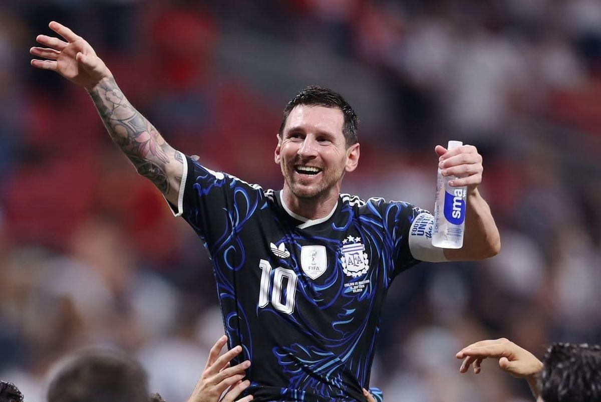 A minutos de disputar la final del Mundial 2026, Lionel Messi compartió un mensaje de agradecimiento al plantel y al cuerpo técnico de la selección argentina, destacando el camino recorrido más allá del resultado del partido. (foto: AFA)