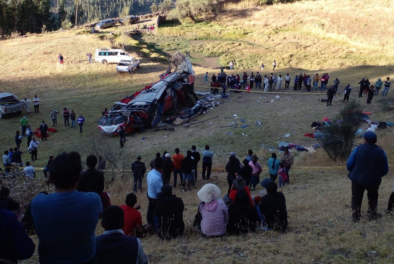 Trágico hecho se registró la tarde del martes último en la sierra de Áncash.
