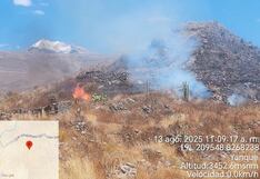 Arequipa: Incendios en Callalli e Ichupampa destruyen pastizales