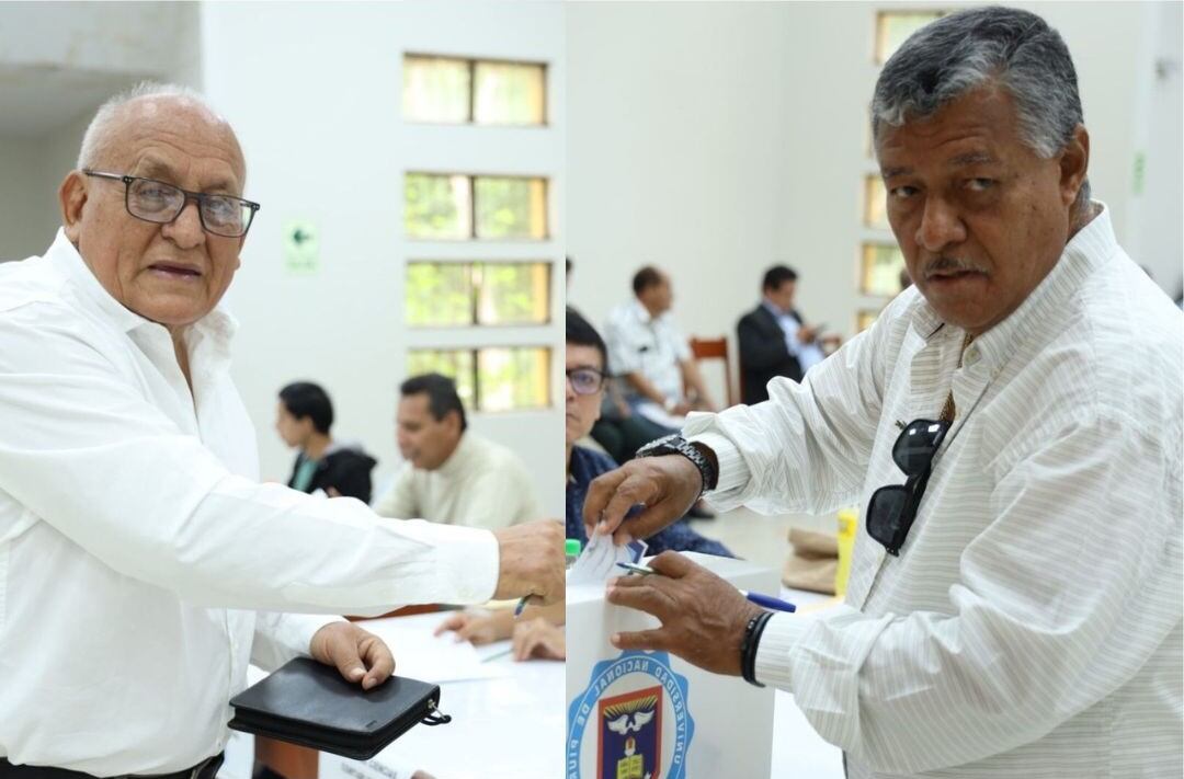 José Ordinola Boyer (derecha) busca desterrar a la corrupción en la UNP.