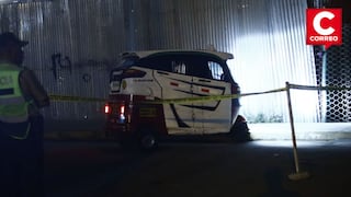 El Agustino: Mototaxista de 53 años fue asesinado por falso pasajero