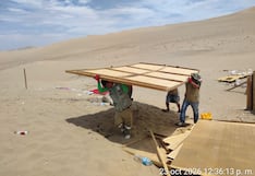 Ica: desalojo pacífico y garantizan protección del Área de Conservación Regional Laguna de Huacachina