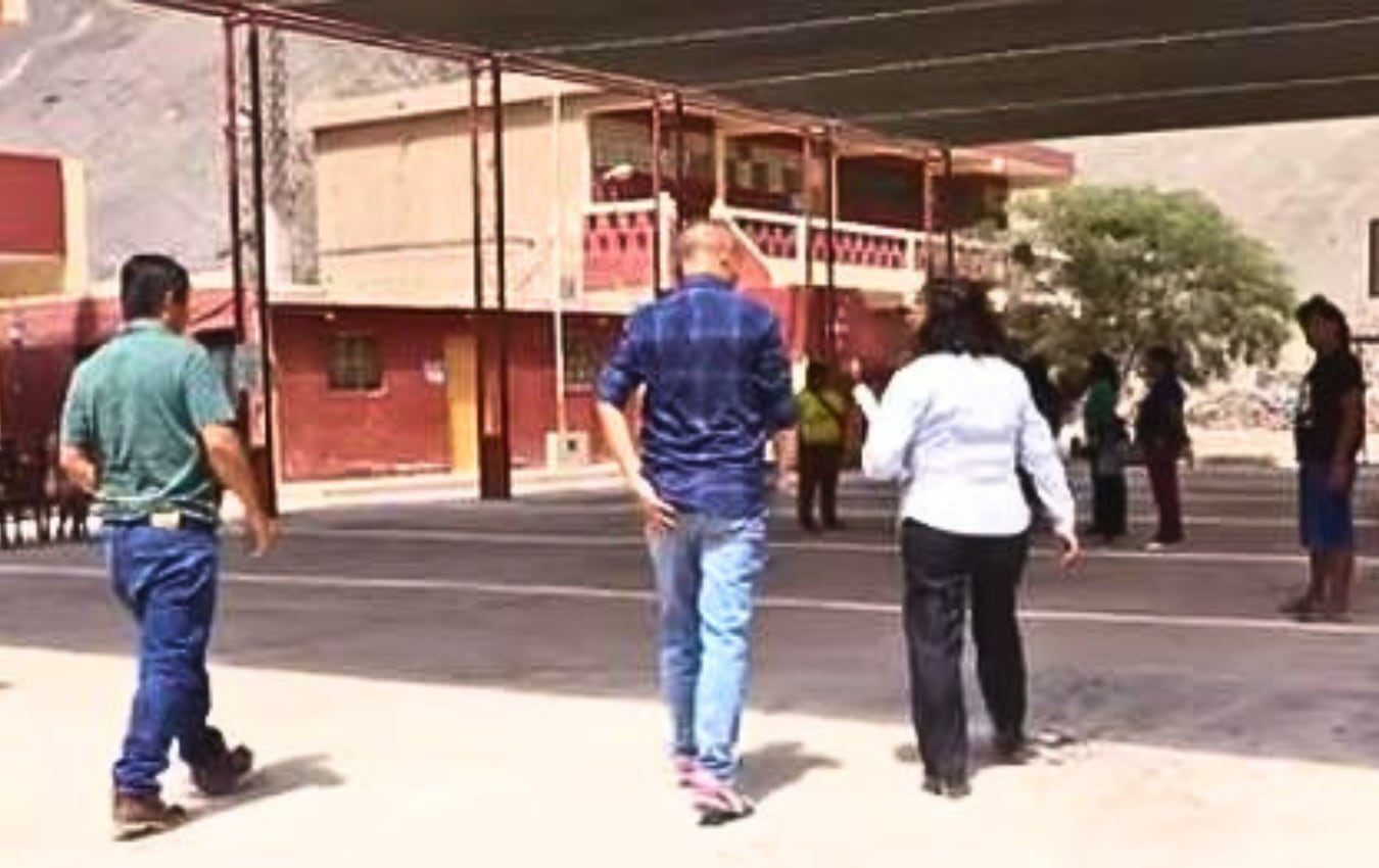 Colegio en Chaparra bajo condiciones inadecuadas para la enseñanza. Foto: Captura de pantalla.