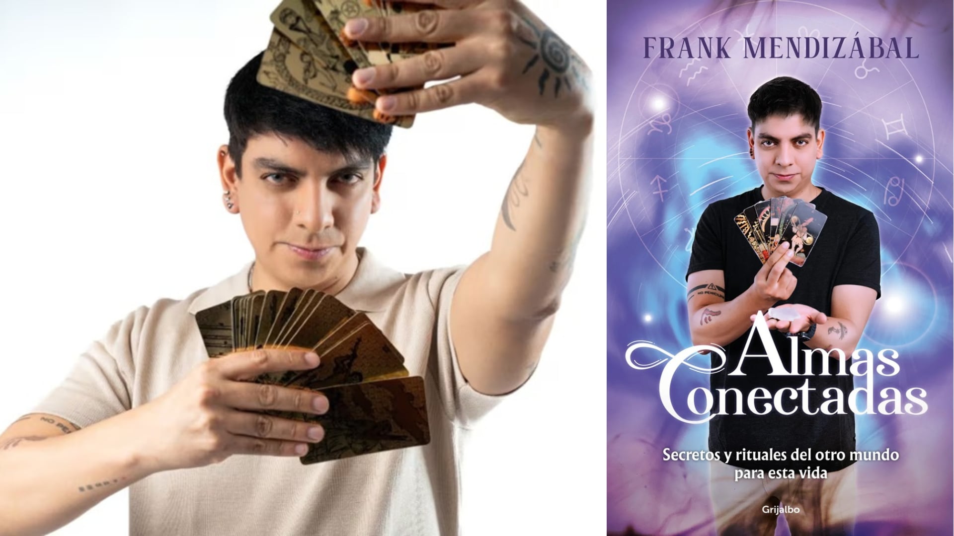 En Almas conectadas, Frank Mendizábal comparte, con un estilo cercano y profundamente humano, testimonios reales, vivencias personales y mensajes que ha recibido a lo largo de su camino como médium. Foto: Difusión