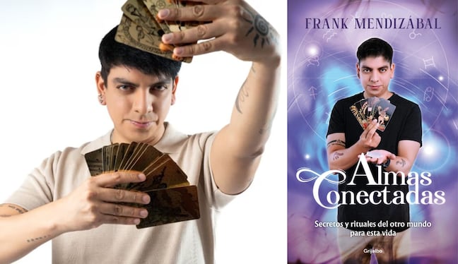 En Almas conectadas, Frank Mendizábal comparte, con un estilo cercano y profundamente humano, testimonios reales, vivencias personales y mensajes que ha recibido a lo largo de su camino como médium. Foto: Difusión