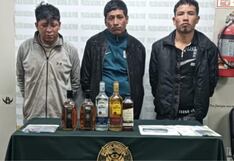 Huancayo: Detienen a varones que hurtaron licores y papel higiénico de bodega