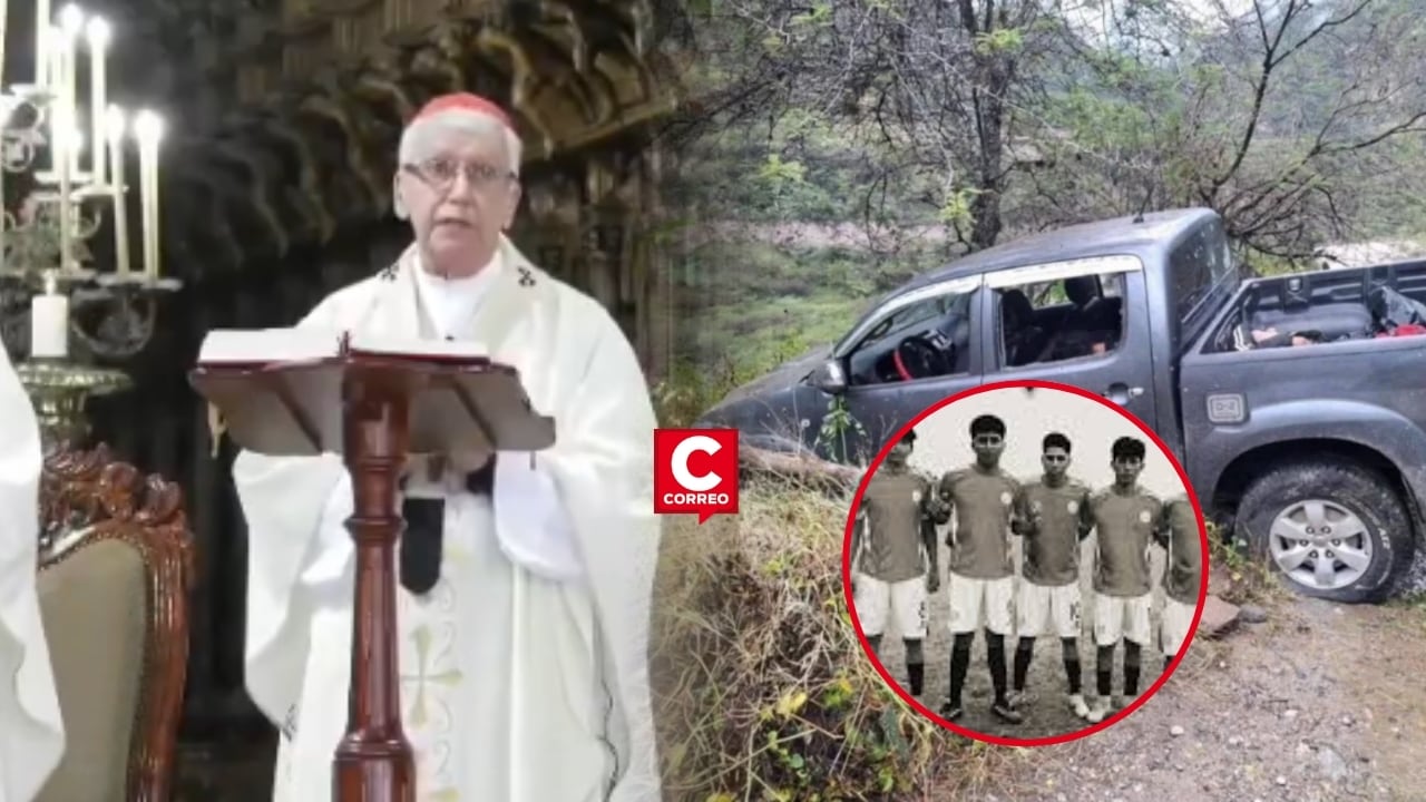 Cardenal Castillo critica rol de las FF.AA tras operativo en Colcabamba: “No cumplieron su deber de verificar”. Composición: Diario Correo.