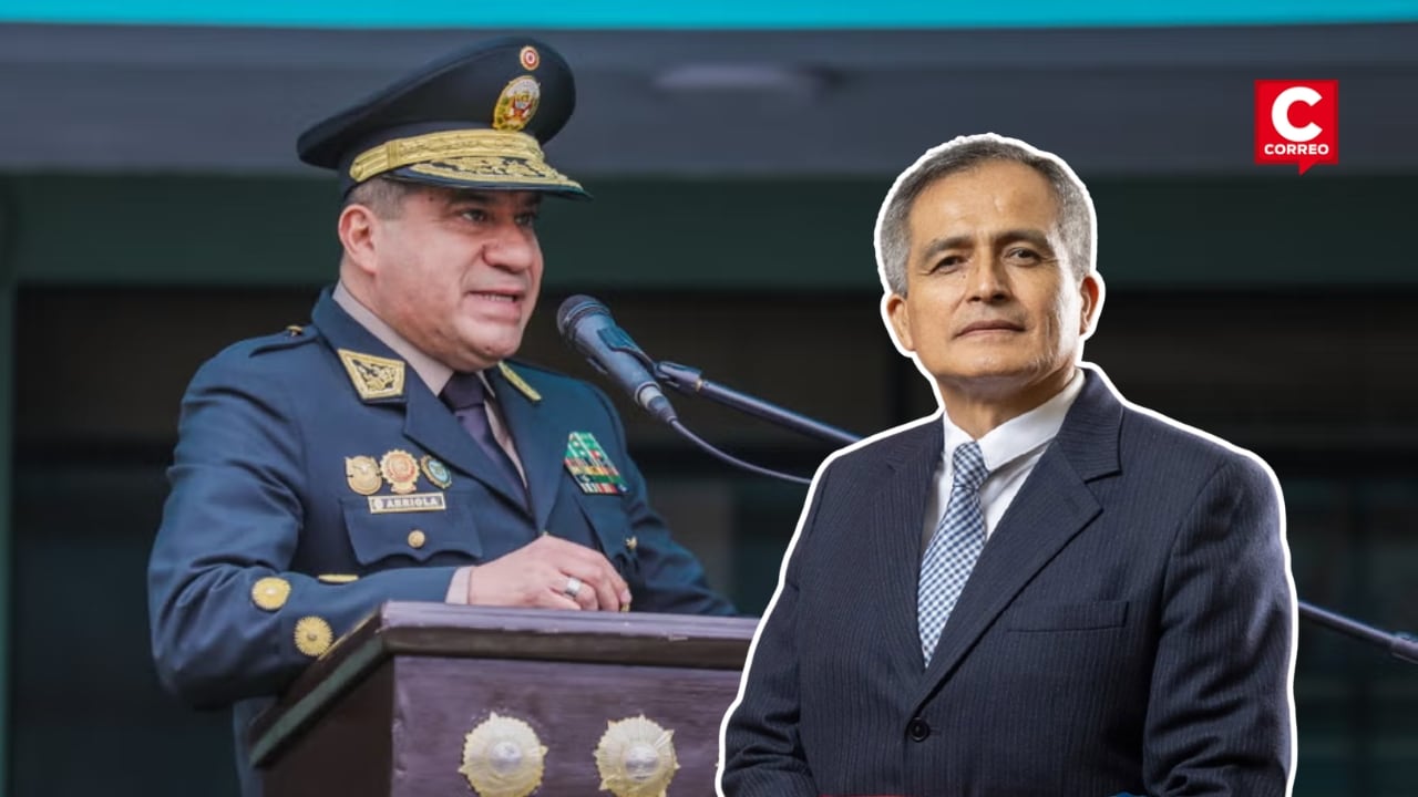 Mininter descarta destitución de Óscar Arriola pese a críticas por inseguridad ciudadana. Composición: Diario Correo.