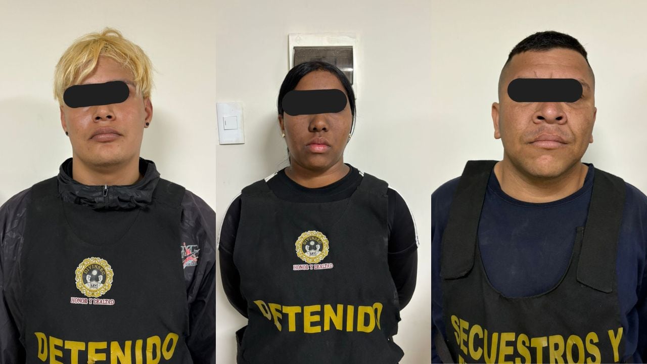 Intervención se logró tras una denuncia virtual y anónima en la plataforma “Trujillo Vence la Extorsión”. (Foto: PNP)