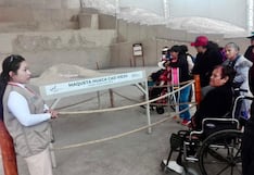 La Libertad: Integrantes de la OMAPED de Santiago de Cao visitan el Museo de la Dama de Cao