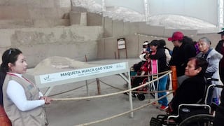 La Libertad: Integrantes de la OMAPED de Santiago de Cao visitan el Museo de la Dama de Cao