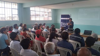 La Libertad: Proyecto Quebrada El León realizó taller informativo sobre obras en Huanchaco