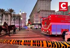 Atropello y tiroteo en el Barrio Francés de Nueva Orleans deja 10 muertos y 30 heridos