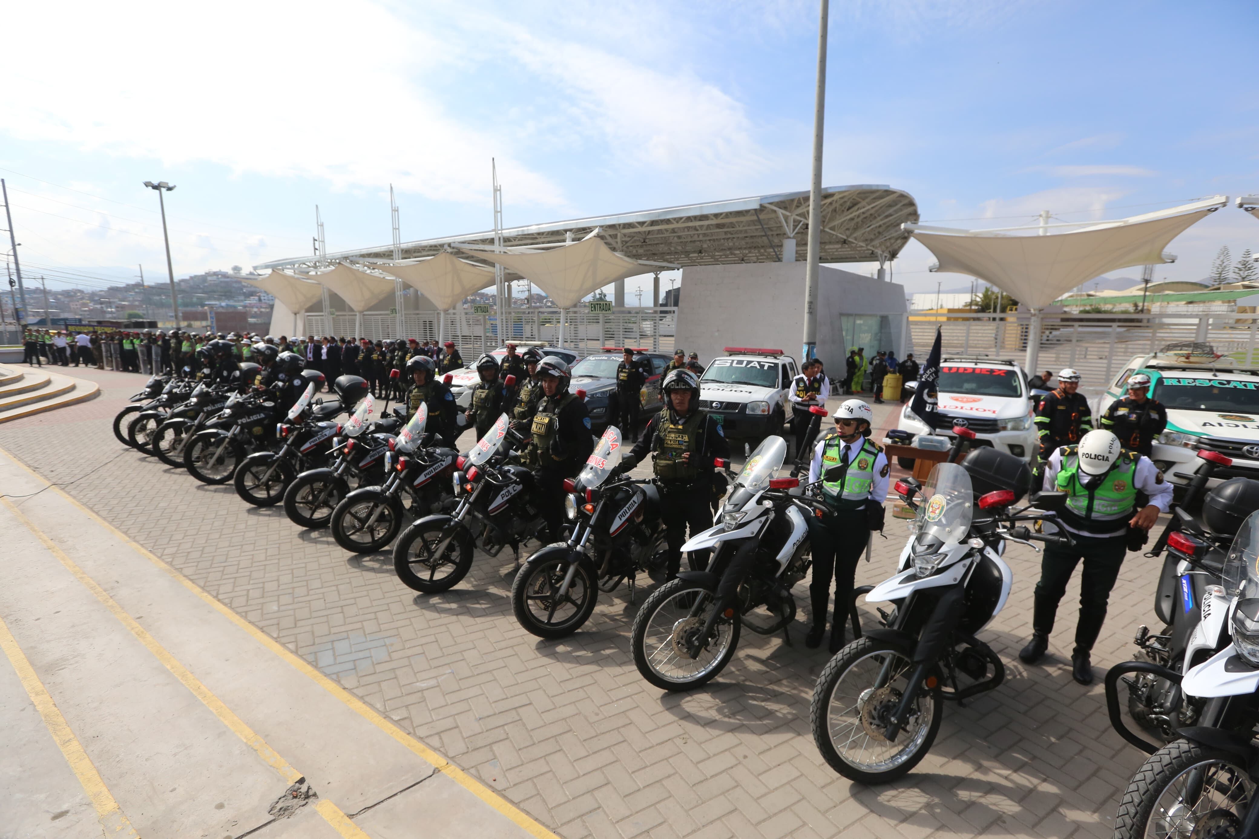 Arequipa garantiza máxima seguridad para los visitantes y líderes políticos. (Foto: Leonardo Cuito)