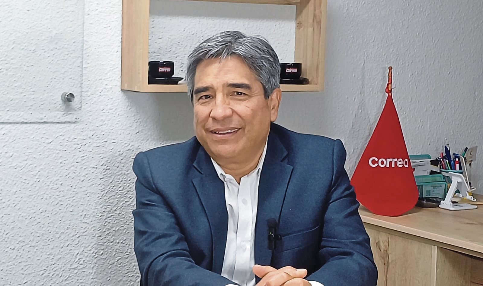 Luis Wilson Ugarte, candidato a senador. Foto: (Foto: Paúl Flores/@photo.gec)