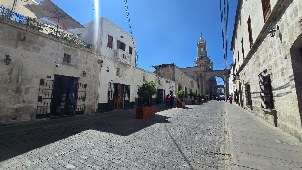 Calle San Agustín, ruta de pulperías y arrieros de la antigua Arequipa. (Foto: Yunsu Pariapaza/@photo.gec)