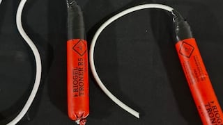 La Libertad: Caen menores de edad con dinamita y stickers extorsivos en Chao